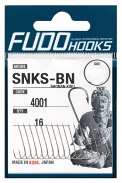 Fudo HOOKS-4001-BN-11-NUMARA SNKS SİYAH İĞNE