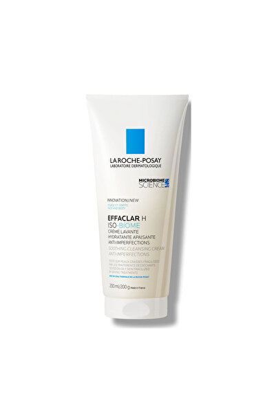 La Roche Posay Effaclar H Isobiome Yağlı ve Akneye Eğilimli Hassas Ciltler İçin Temizleyici Krem 200 ml