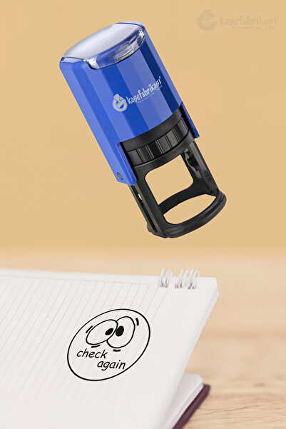 Genel Markalar Öğretmen Okul Ödev Kaşesi Yuvarlak İngilizce (Check Again)