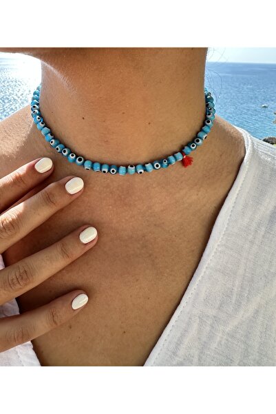 Hazeran accessories Cam Nazar Boncuk Kolye