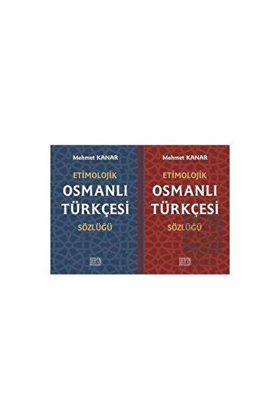 Derin Yayınları Etimolojik Osmanlı Türkçesi Sözlüğü / Derin Yayınları / Mehme...