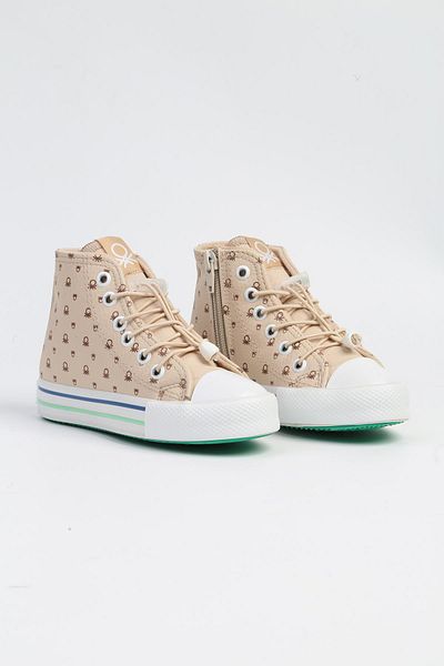 Benetton ®| BN-31147 - 3394 Beige - Kids Sneakers