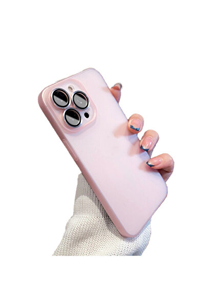 UnDePlus Apple Iphone 14 Pro Kılıf Kamera Lens Korumalı Ultra Ince Sert Kapak