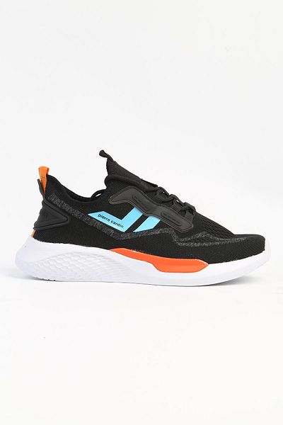 Pierre Cardin ® | PC-31381- 3541 Black Orange - Men's Sports Shoes