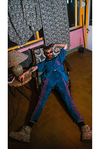 melongeneco Boho Şıklıkta Modern Vintage Oversize Gömlek