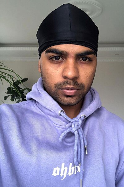 Zone Depo Siyah Durag Bandana