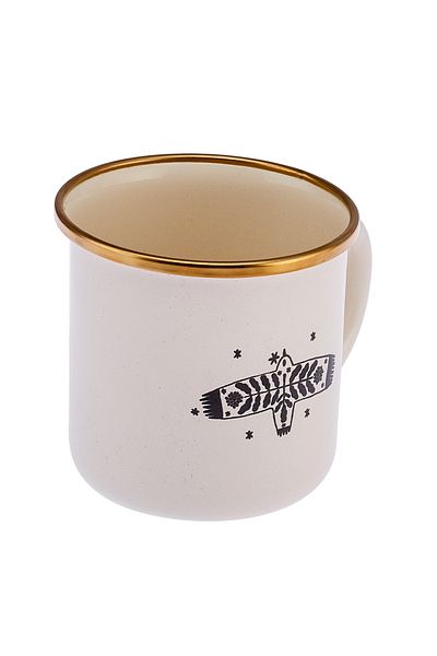 Emsan Artisan Bird Enamel Mug 350 ml