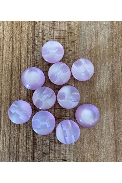 Öztürk زر بيرليسسينت نصف لؤلؤي 1.3 سم، عبوة من 10 قطع