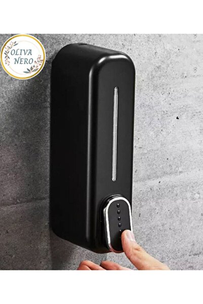 Oliva Nero 350 Ml Duvara Monte Banyo Sıvı Sabun Yıkama Losyon El Dezenfektanı Aile Otel Mutfak Duş Jeli