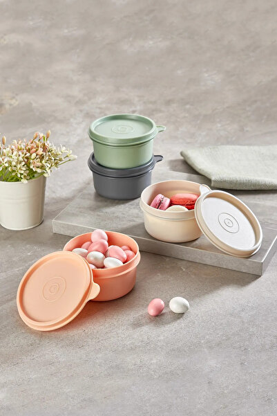 Bayev 12-Piece Cute Breakfast Set with Leak-Proof Silicone Lid Food Picnic Storage Container for Breakfast