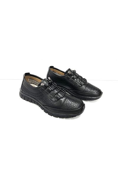 KAFKASLAR AYAKKABI KAFKASLAR LEATHER INNER ORTHOPEDIC NEW SEASON DAILY ELASTIC WOMEN'S SHOES