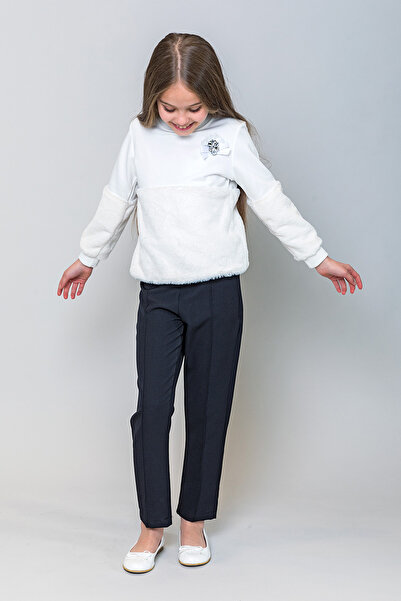 incity Girl's Half Plush Sweatshirt