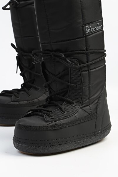 Benetton ® | BN-50086 - 3831 Siyah - Kadın Bot