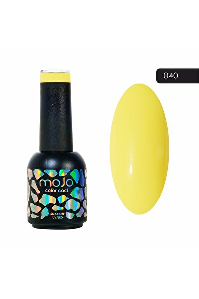 MOJO Kalıcı Oje Sarı M040 8 ml Profesyonel Manikür İçin 4 Hafta Kalıcılık Yük...