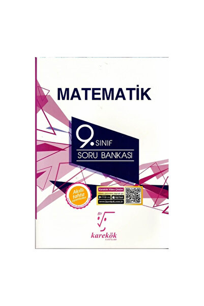 Karekök Yayınları Karekök 9. Sınıf Matematik Soru Bankası