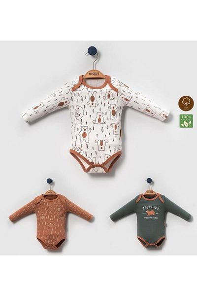Necix's Colorado Unisex Baby Badi 3 Pack 0-3 Months, 3-6 Months