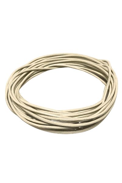 ipekbazaar DIY Bracelet Leather String, 1.5mm x 2 meters Genuine Leather Bracelet Necklace Accessory String, Bracelet Leather Rope