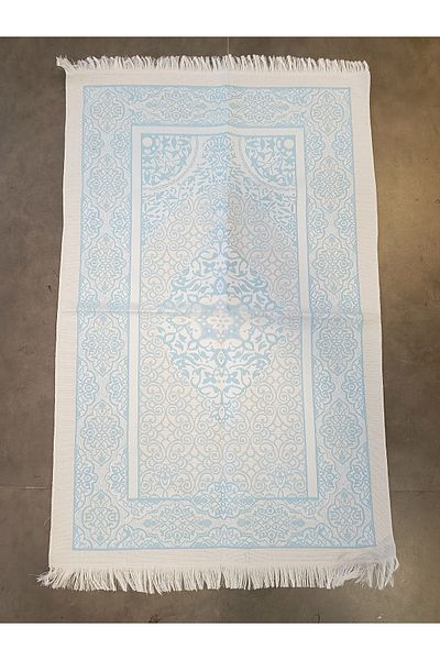 Reis Patterned Fringed Gift Bundle Taffeta Prayer Rug