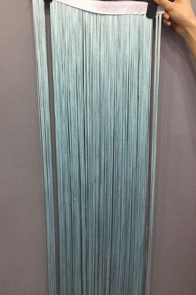 Hobigram Decorative Ribbon Light Blue Tassel Fringe 30 cm Width 120 cm Length – Decorative Ribbon, Stylish Design – Decorat