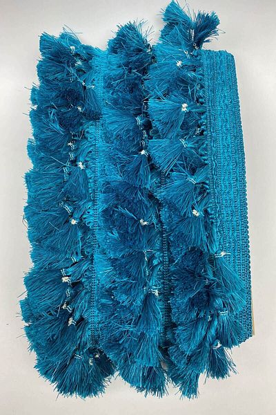Hobigram Decorative Ribbon Bun Fringe Tassel – Special Design, Accessory, Quality Production, Eye-Catching Style – De