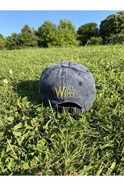 Cmf Unisex Lacivert W Eskitme Kep Şapka