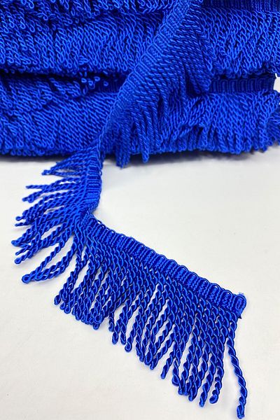 Hobigram Διακοσμητική κορδέλα Saks Blue Bulion Fringe Tassel – Διακοσμητική κορδέλα, κομψό σχέδιο, γυναικείο αξεσουάρ