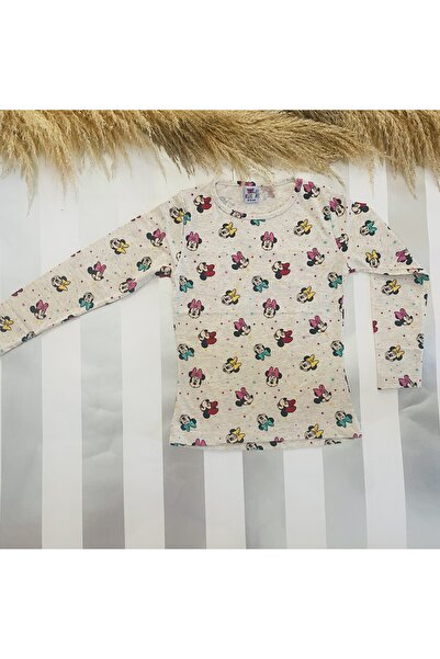 MUSCO Kız Çocuk Kazak Mickey Mouse Model Penye Bluz Üst
