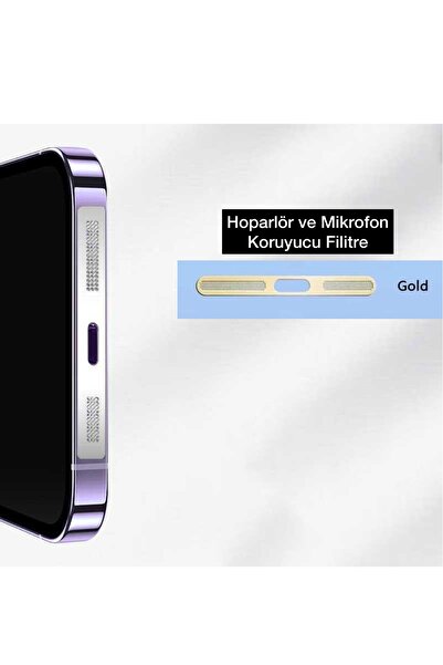 ucuzmi İphone 15-15Pro-15ProMax-12-13-14-13Pro Toz ve Kir Önleyici Filtre Mik...
