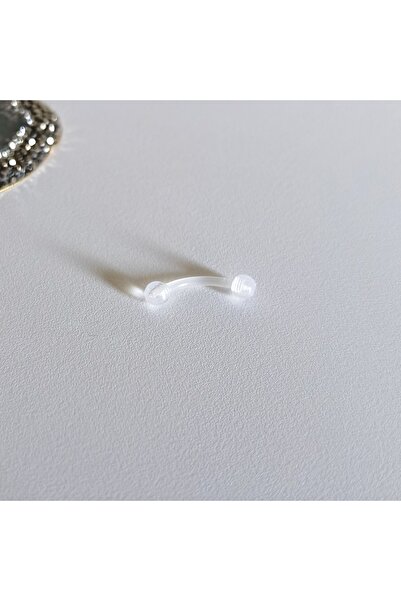 Bylin Bioplast Rook, Snog, Dil, Kaş Muz Piercing - 1 Adet