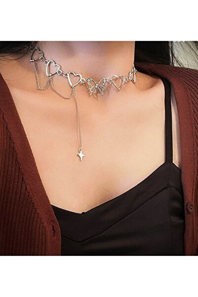 hbtasarim Kalpli choker kolue