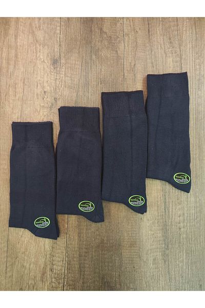 Leement socks Мъжки зимни бамбукови безшевни чорапи 4 чифта класически