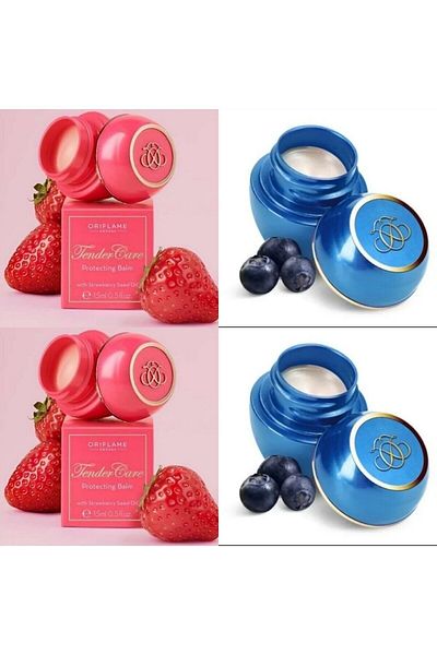 Oriflame Tender Care Set of 4 - the Colors Are Visual Representation for Stock Condition