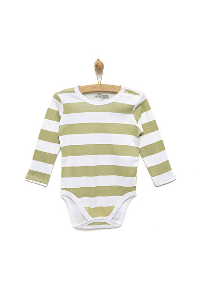 ebebek Hello Baby HelloBaby Çizgili Uzun Kol Body Unisex