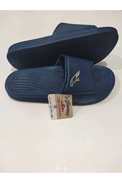 GEZER Lacivert Kaydırmaz Deniz Plaj Havuz Banyo Hamam Islak Zemin Terliği Günlük Terlik 14194