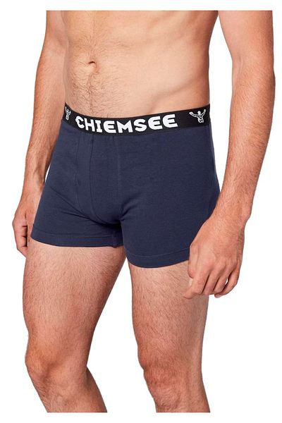 Chiemsee Herren Boxershorts, 6er Pack - Shorts, Logobund, einfarbig