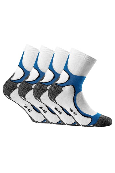 Rohner Temel Unisex Koşu Çeyrek Çorap, 4'lü Paket - Spor Çorap, Açık Hava, Yü...