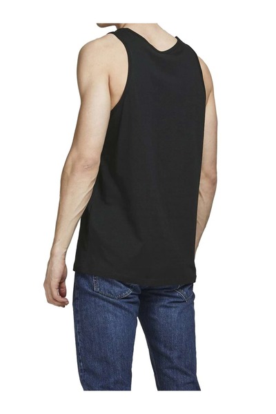 Jack & Jones JACK&JONES 4er-Pack Herren Tanktop – JACBASIC Plus Size Baumwolle Tanktop