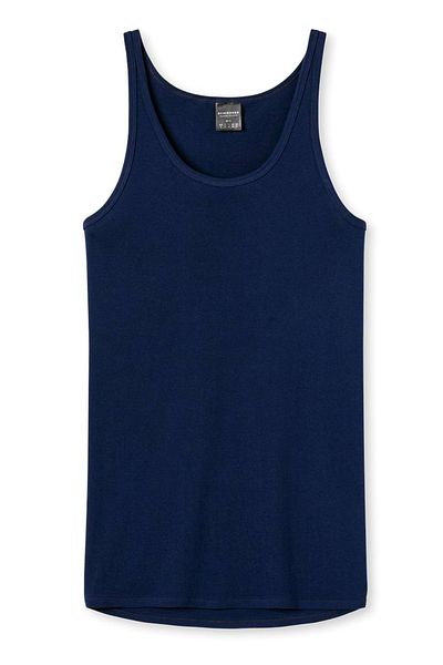 Schiesser Herren Unterhemd 3er Pack - Sport-Jacke, ohne Arm, Original Feinripp, einfarbig