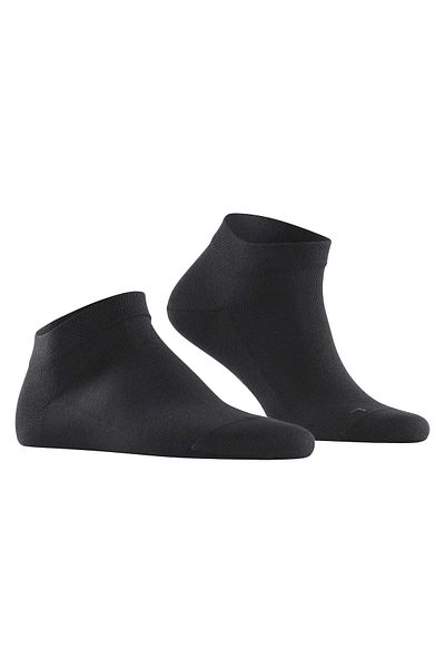 FALKE Herren Shoesocken – Sensitive London, Socken, Baumwolle, Logo, einfarbig