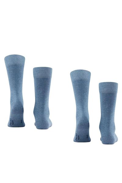 FALKE 2er-Pack Herren-Socken – Happy & Kurz Baumwolle-Socken