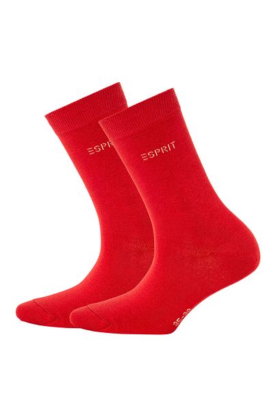Esprit Damen Socken - 2 Paar Kurz einfarbig