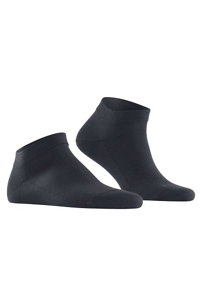 FALKE Herren Shoesocken – Sensitive London, Socken, Baumwolle, Logo, einfarbig