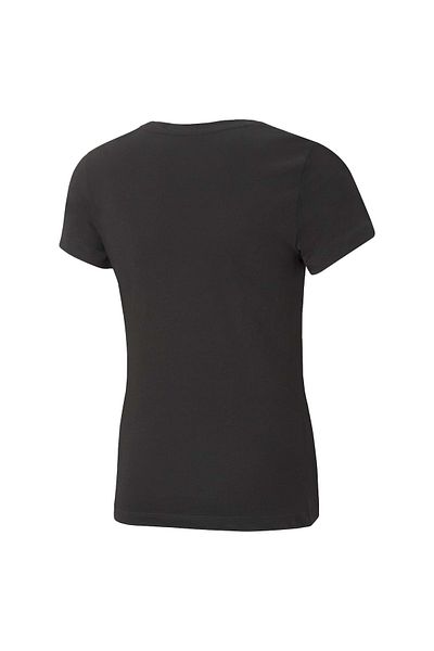 Puma Mädchen T-Shirt - ESS+ Metallic LOGO TEE, Rundhals, Kurzarm, uni