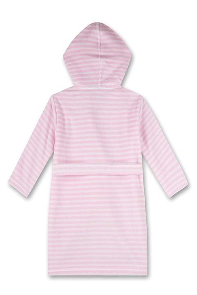 Sanetta Mädchen Bademantel - Bademode, Baumwolle, Kapuze, Tasche, Streifen