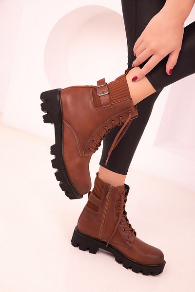 SOHO Tan Women's Boots & Booties 18456
