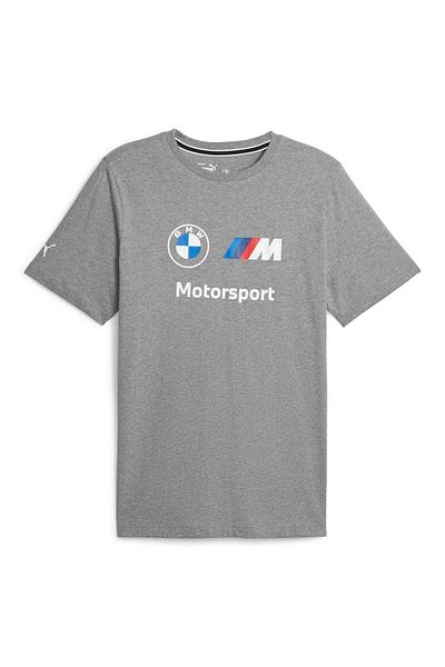 Puma BMW MMS ESS LOGO TEE – Herren-Trainingsanzug, Baumwolle, Kurz, Einfarbig