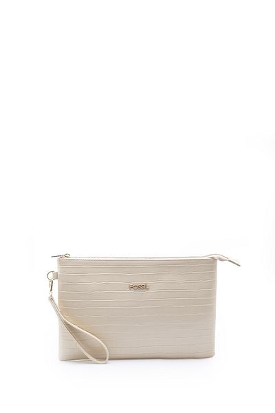 Fossil Beige Women's Portfolio & Clutch Bag