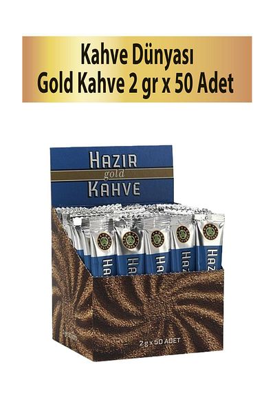 Kahve Dünyası Gold Instant Coffee - 2 gr x 50 Pieces