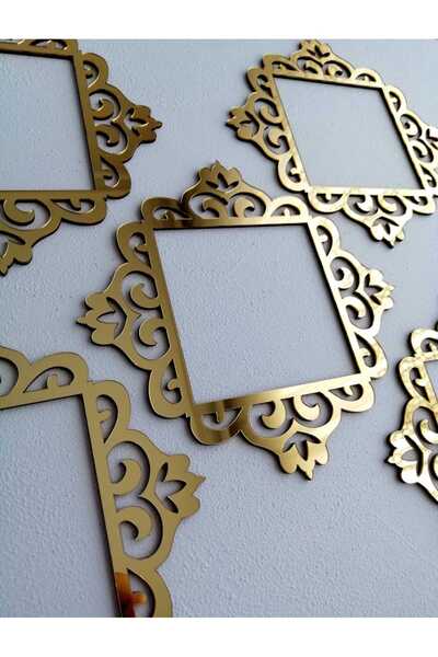 Rakkun Tasarım Pleksi Priz Süsü 3'lü Set