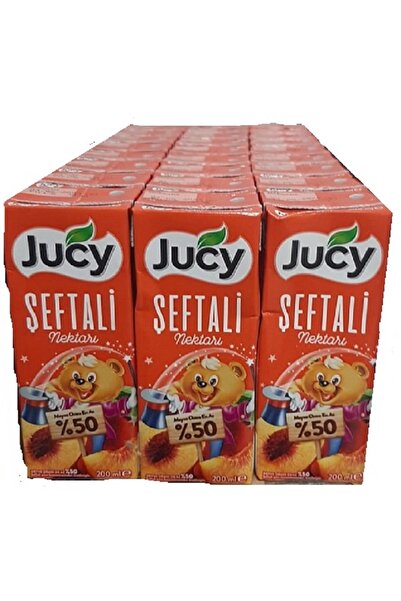 JUCY ŞEFTALİ NEKTARI 200 ML 27 Lİ PAKET